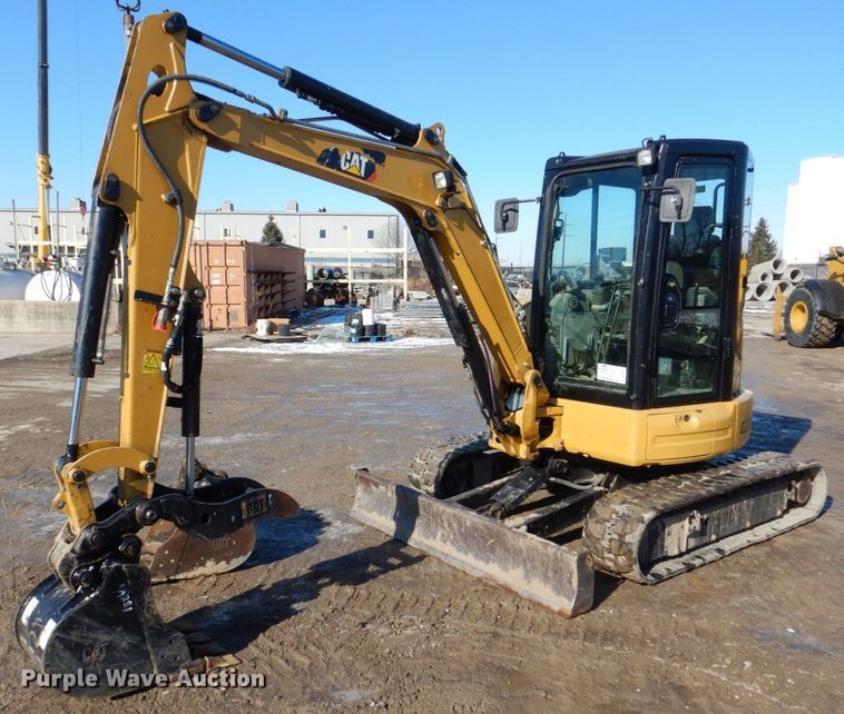 image for item DK5057 2016 Caterpillar 304E2 CR  mini excavator