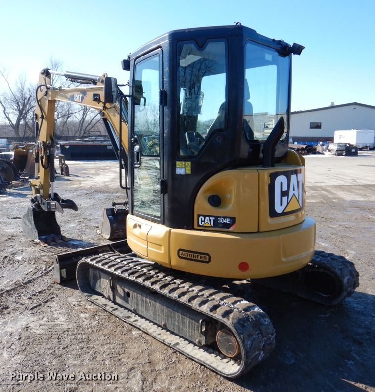 image for item DK5057 2016 Caterpillar 304E2 CR  mini excavator