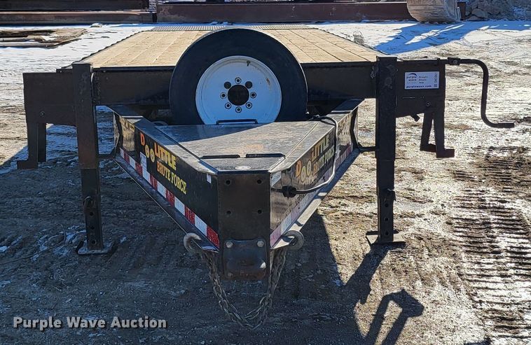 image for item DK5061 2018 Doolittle  flatbed trailer