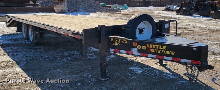 image for item DK5061 2018 Doolittle  flatbed trailer