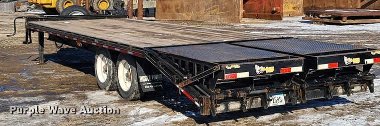 image for item DK5061 2018 Doolittle  flatbed trailer