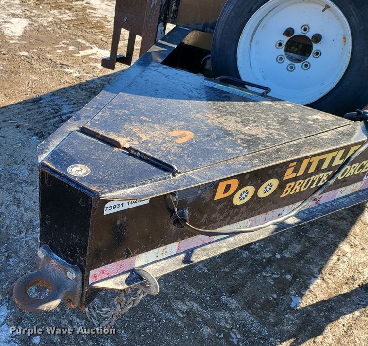 image for item DK5061 2018 Doolittle  flatbed trailer