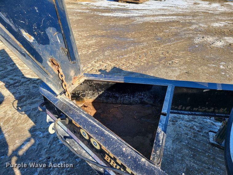 image for item DK5061 2018 Doolittle  flatbed trailer