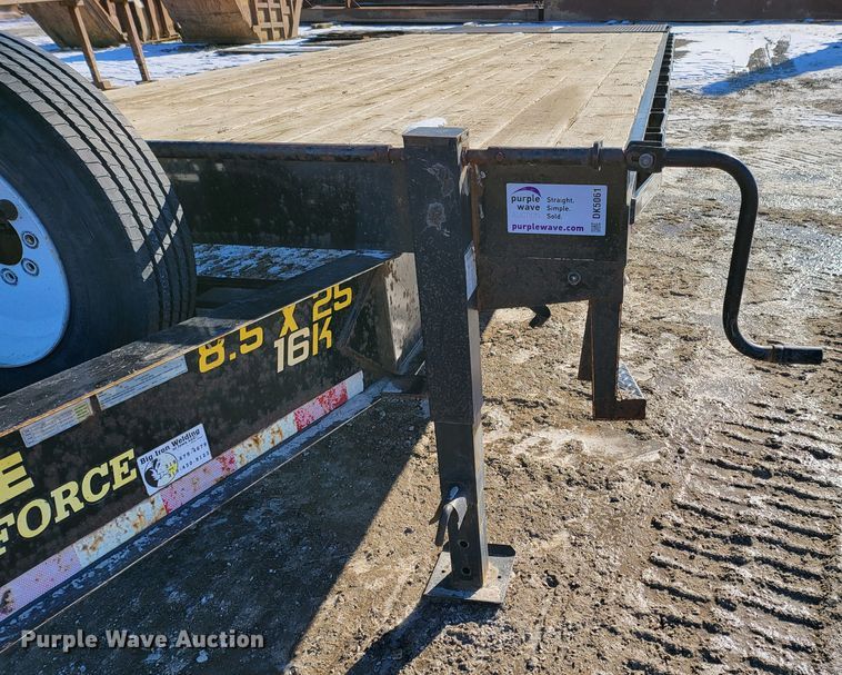 image for item DK5061 2018 Doolittle  flatbed trailer