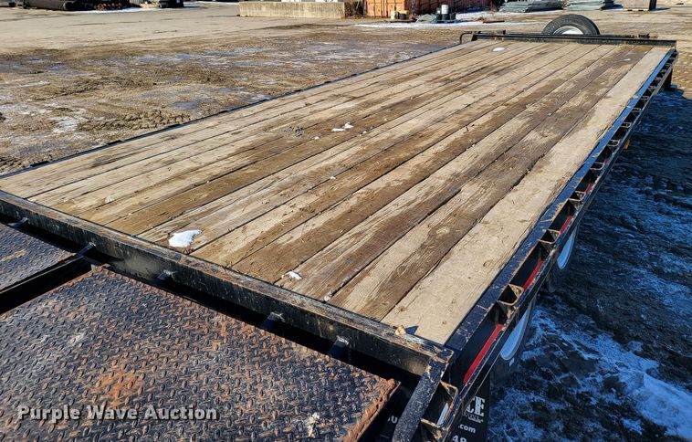image for item DK5061 2018 Doolittle  flatbed trailer