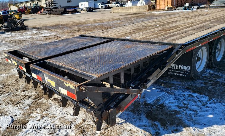 image for item DK5061 2018 Doolittle  flatbed trailer