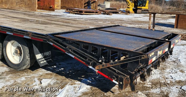 image for item DK5061 2018 Doolittle  flatbed trailer