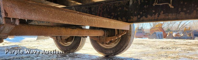 image for item DK5061 2018 Doolittle  flatbed trailer