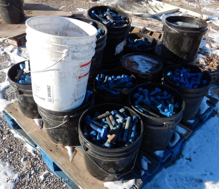 image for item DK5062 (14) buckets of Birmingham Fastener bolts