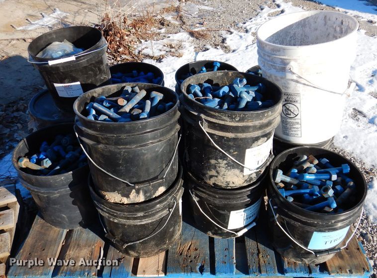 image for item DK5062 (14) buckets of Birmingham Fastener bolts