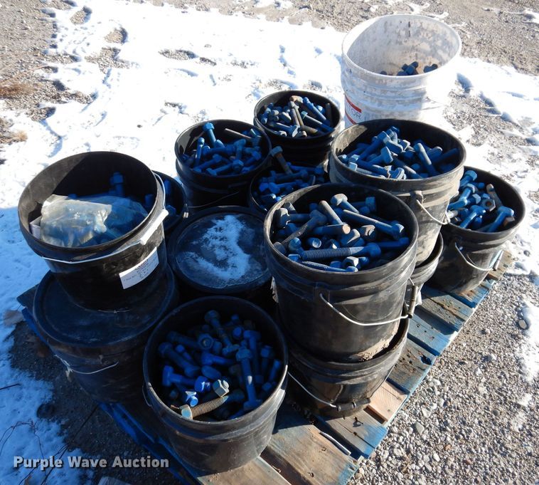 image for item DK5062 (14) buckets of Birmingham Fastener bolts
