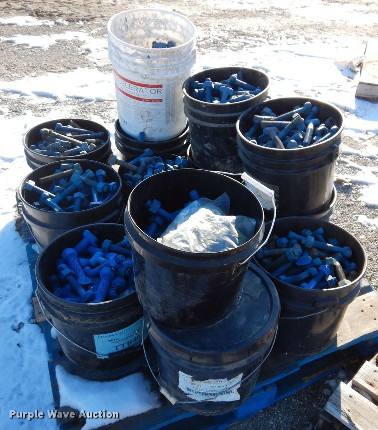 image for item DK5062 (14) buckets of Birmingham Fastener bolts