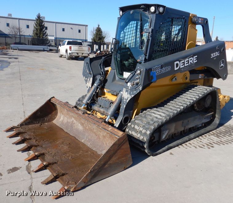 image for item DK5087 2019 John Deere 333G  tracked skid steer loader