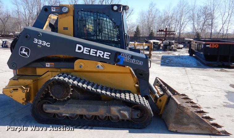 image for item DK5087 2019 John Deere 333G  tracked skid steer loader