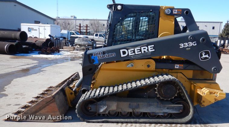 image for item DK5087 2019 John Deere 333G  tracked skid steer loader