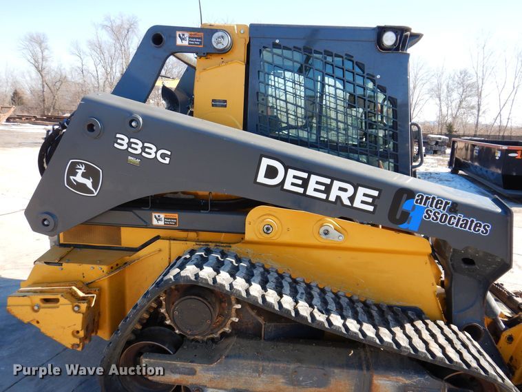 image for item DK5087 2019 John Deere 333G  tracked skid steer loader