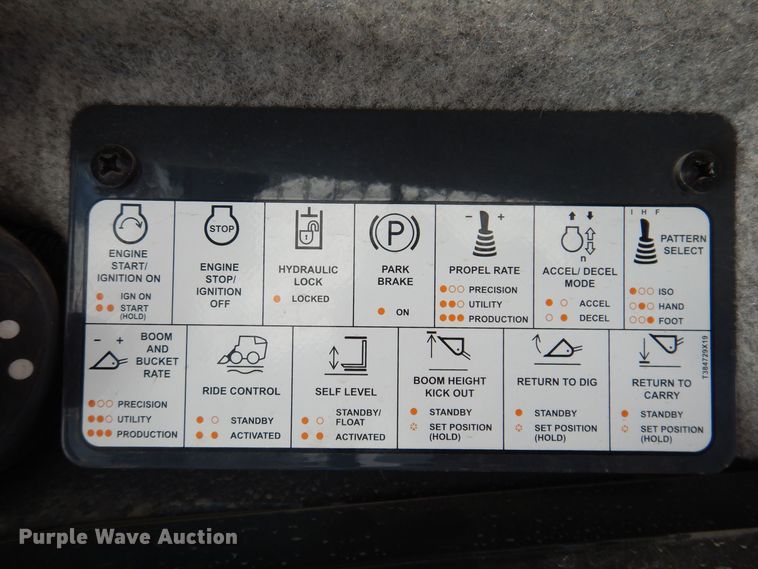 image for item DK5087 2019 John Deere 333G  tracked skid steer loader