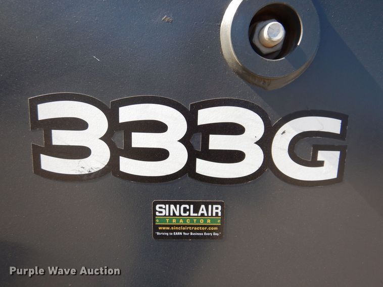 image for item DK5087 2019 John Deere 333G  tracked skid steer loader