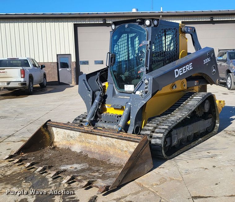 image for item DK5088 2019 John Deere 333G  tracked skid steer loader