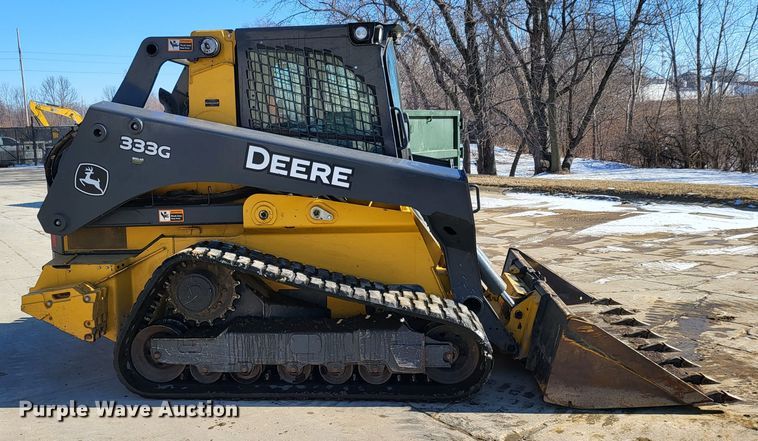 image for item DK5088 2019 John Deere 333G  tracked skid steer loader