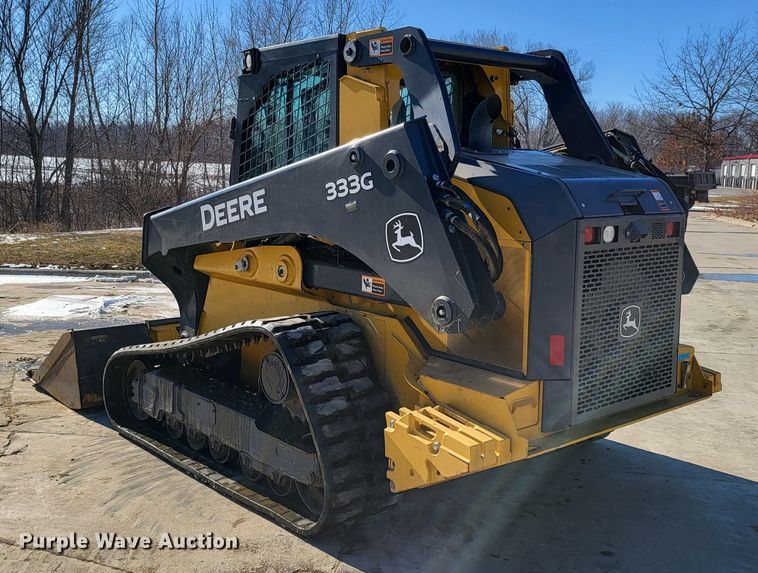 image for item DK5088 2019 John Deere 333G  tracked skid steer loader