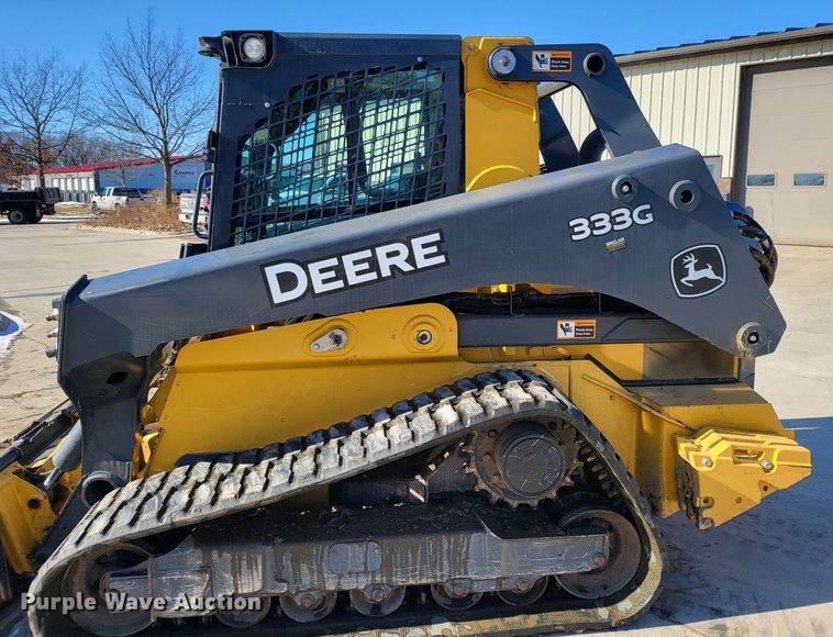 image for item DK5088 2019 John Deere 333G  tracked skid steer loader