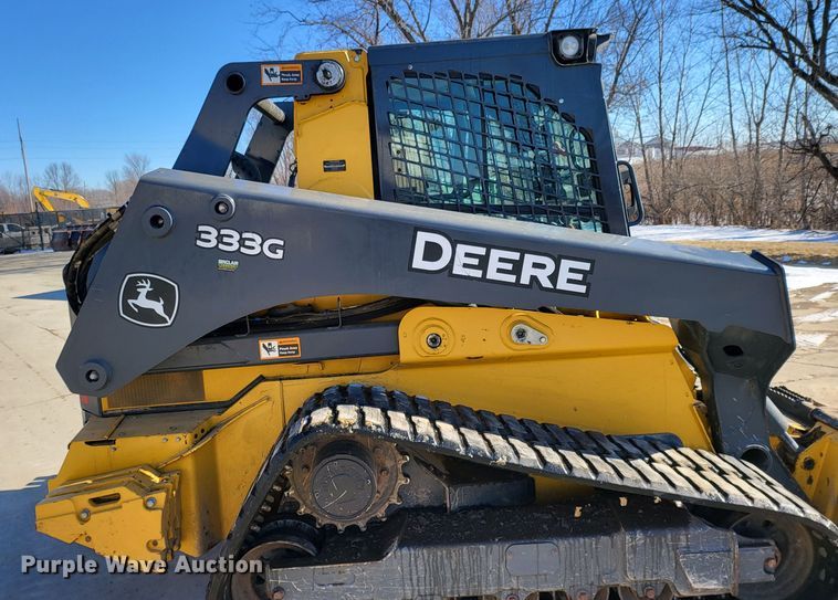 image for item DK5088 2019 John Deere 333G  tracked skid steer loader