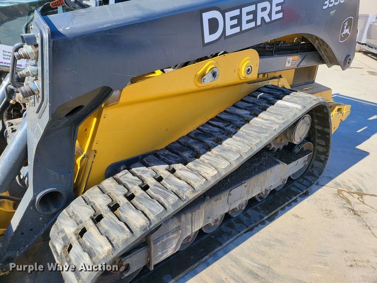 image for item DK5088 2019 John Deere 333G  tracked skid steer loader
