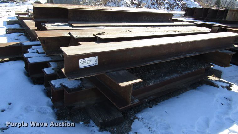 image for item DK5116 Approximately 36 steel I-beams