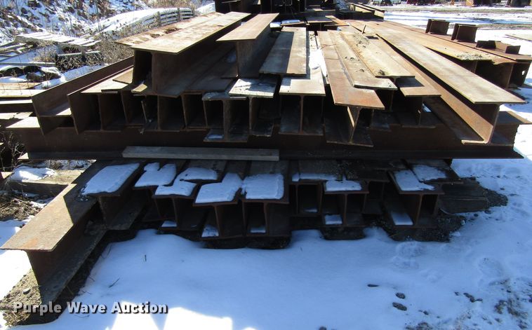 image for item DK5116 Approximately 36 steel I-beams