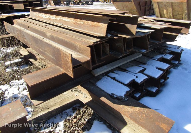 image for item DK5116 Approximately 36 steel I-beams