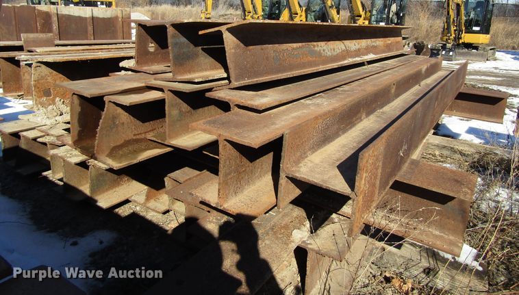 image for item DK5116 Approximately 36 steel I-beams
