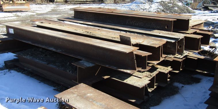 image for item DK5116 Approximately 36 steel I-beams