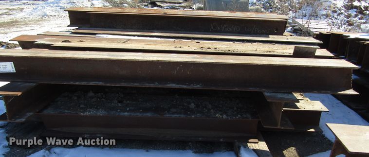 image for item DK5116 Approximately 36 steel I-beams