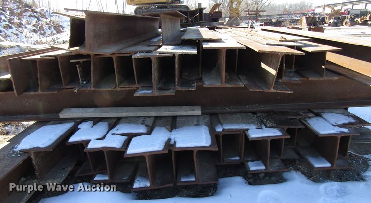 image for item DK5116 Approximately 36 steel I-beams