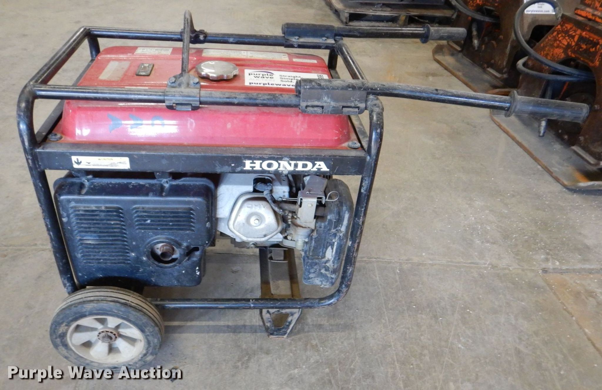 Honda EB6500X generator in Coralville, IA Item DK4999 sold Purple Wave