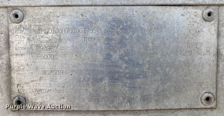 image for item DL6986 2008 Trail Mobile  dry van trailer