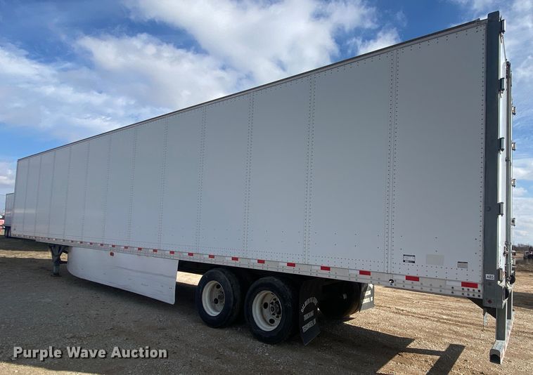 image for item DL6987 2016 Hyundai Translead  dry van trailer