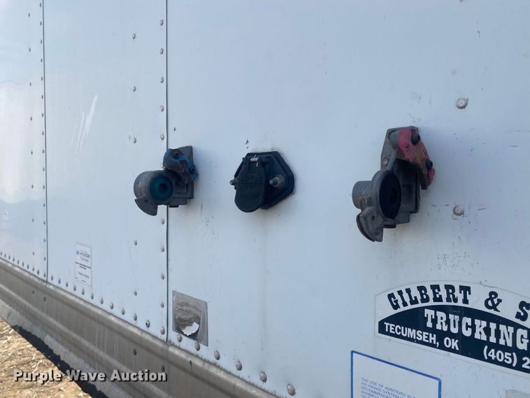 image for item DL6987 2016 Hyundai Translead  dry van trailer