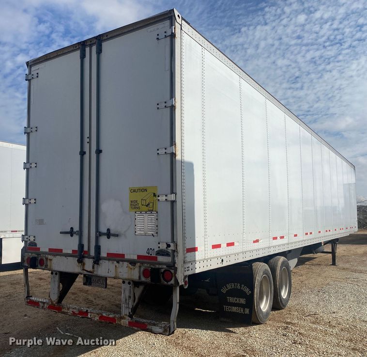 image for item DL6988 2009 Wabash  dry van trailer