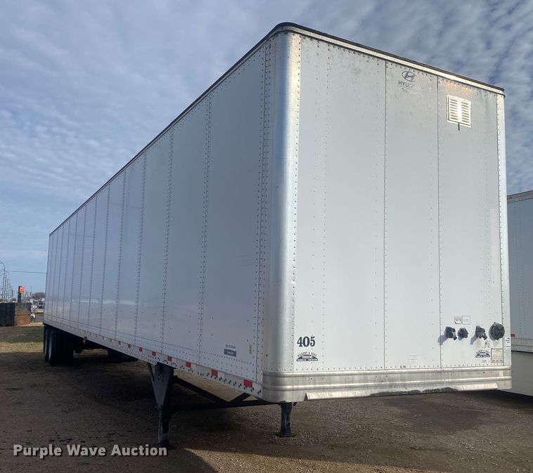 image for item DL6990 2016 Hyundai Translead  dry van trailer