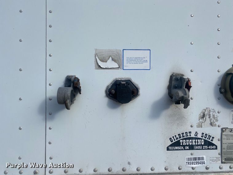 image for item DL6990 2016 Hyundai Translead  dry van trailer