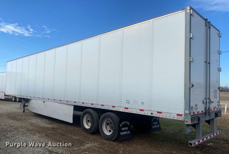 image for item DL6991 2016 Hyundai Translead  dry van trailer