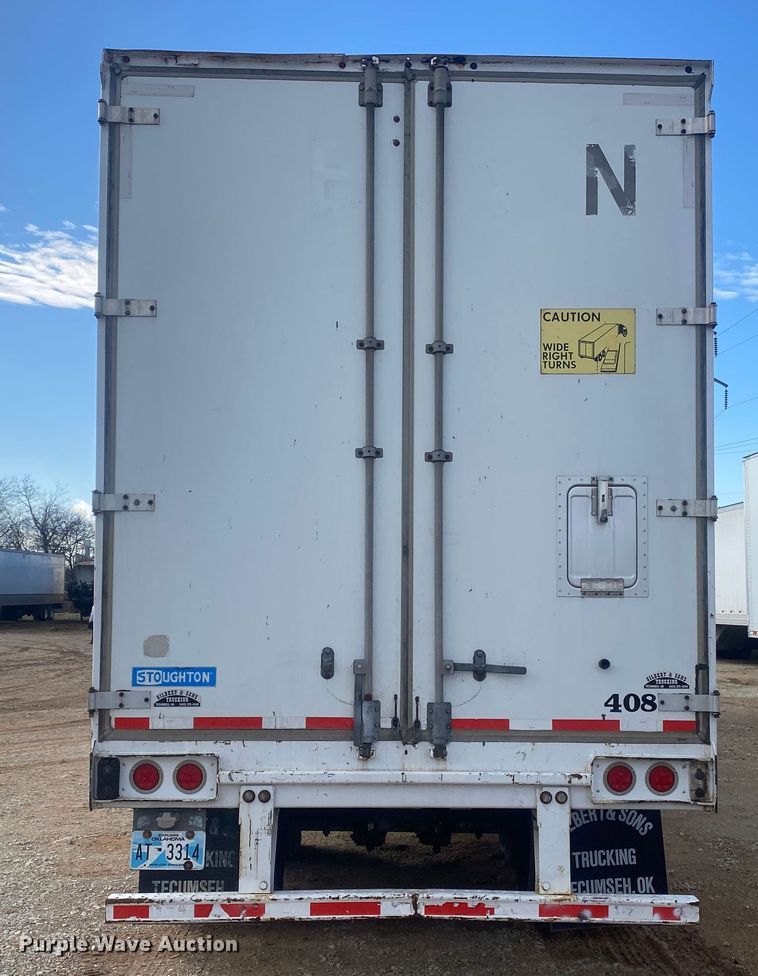 image for item DL6992 2014 Stoughton  dry van trailer