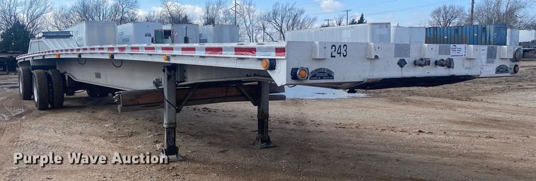 image for item DL6995 2005 Ravens HAFTW-5-9048WSAWL  flatbed trailer
