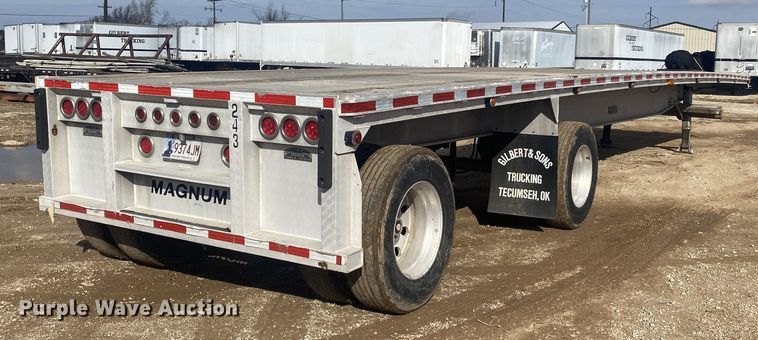 image for item DL6995 2005 Ravens HAFTW-5-9048WSAWL  flatbed trailer