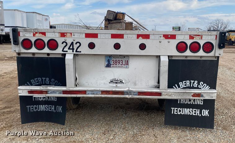 image for item DL6996 2005 Chaparral  flatbed trailer