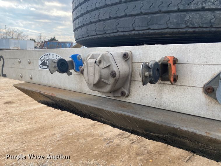 image for item DL6996 2005 Chaparral  flatbed trailer