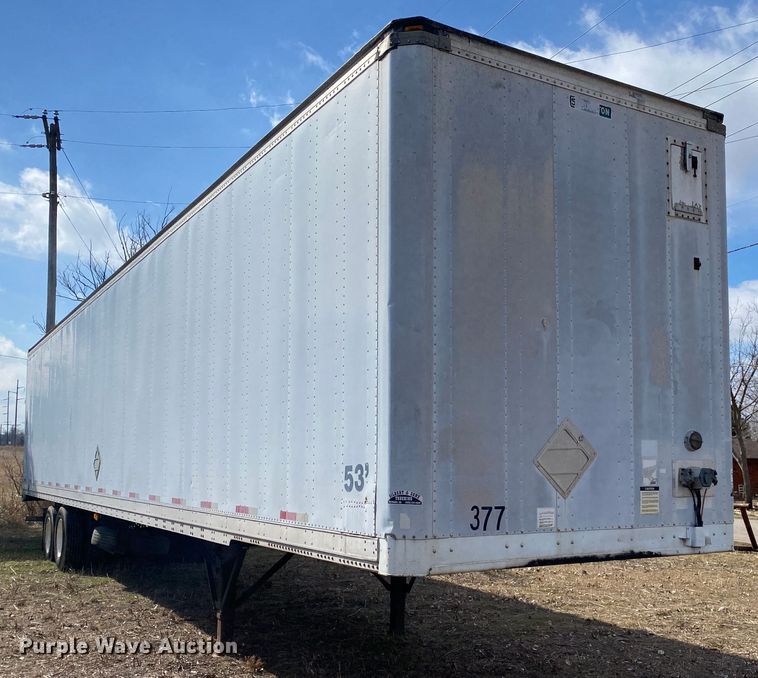 image for item DL6998 2001 Stoughton VIP4000  dry van trailer