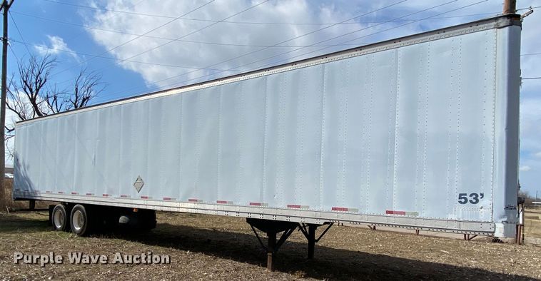 image for item DL6998 2001 Stoughton VIP4000  dry van trailer